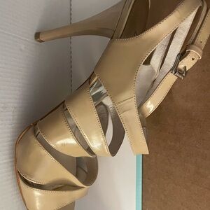 Michael Kors Beige Strappy Heels